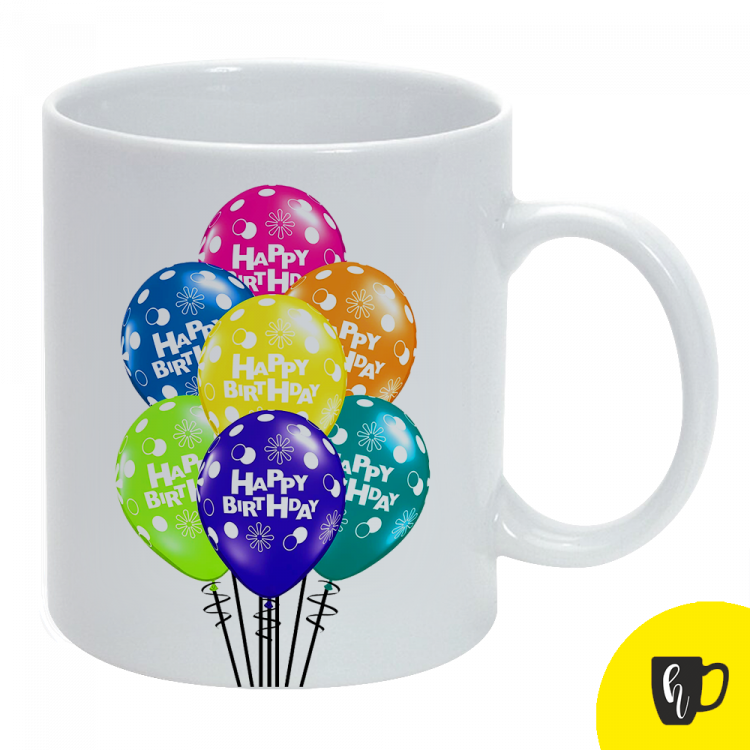 Obrázek k výrobku 2084 - happy birthday - balónky