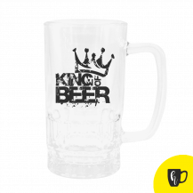 Detail k výrobku King of Beer  ČIRÝ skleněný